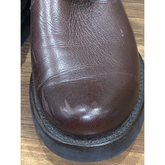 Frye Women's 3476509 Size 8.5 B Brown Veronica Short Motorcycle Boots - Picture 14 of 15